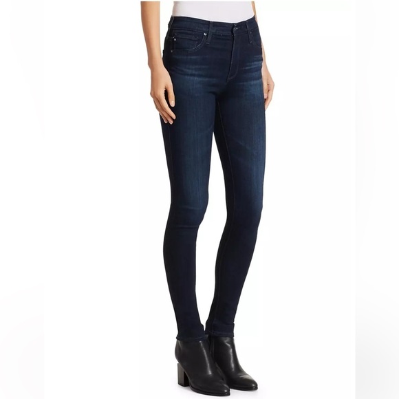 AG Adriano Goldschmied Jeans Farah High-Rise Stretch Skinny Ankle Jeans Size 27R - Picture 2 of 16